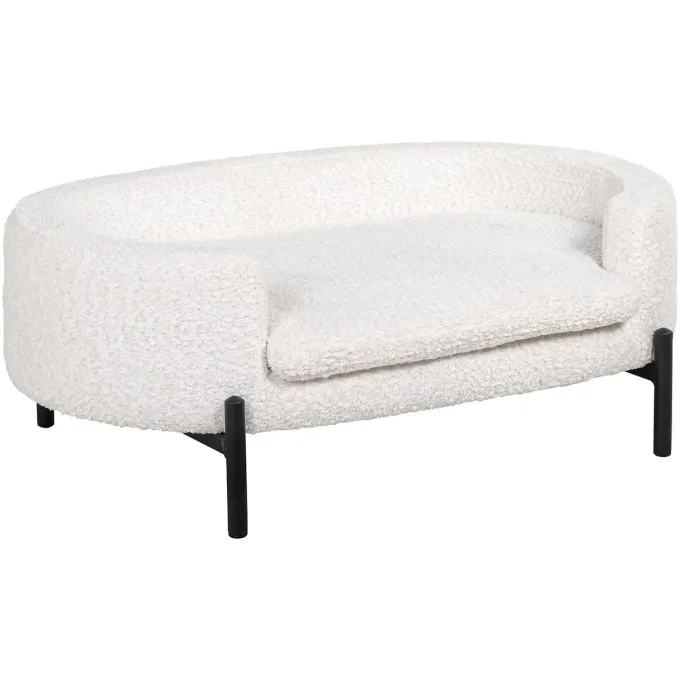 Richmond Interiors Huisdierenbed Dolly Wit sheep Sheep 02 Wit