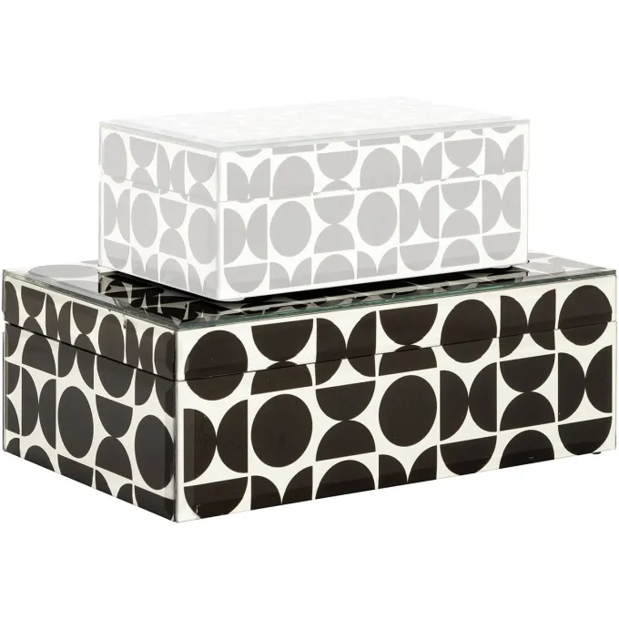 Richmond Interiors Juwelen box Vivian groot zwart