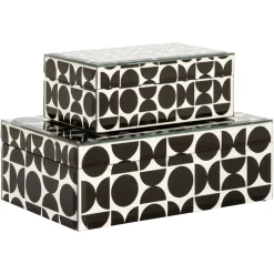 Richmond Interiors Juwelen box Vivian klein zwart