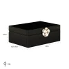 Richmond Interiors Juwelen box Vivy klein zwart