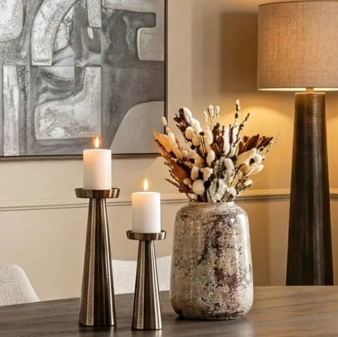 Richmond Interiors Kandelaar Evola brons S
