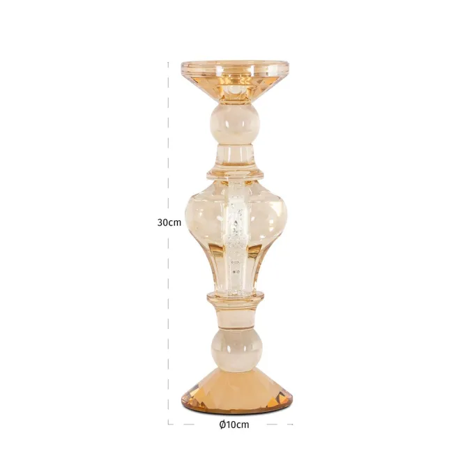 Richmond Interiors Kandelaar Dilan groot amber