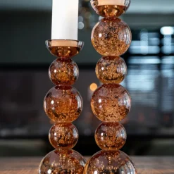 Richmond Interiors Kandelaar Jolita bruin groot