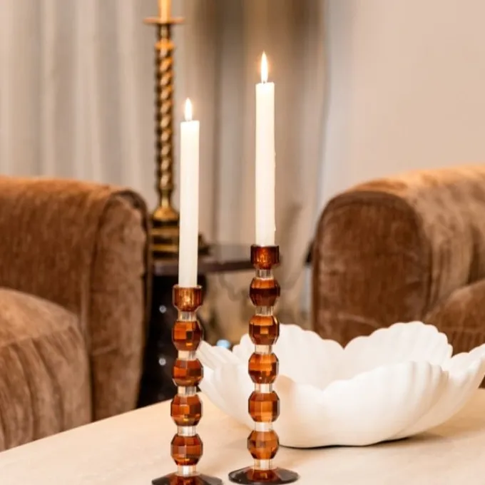 Richmond Interiors Kandelaar Lowan bruin klein