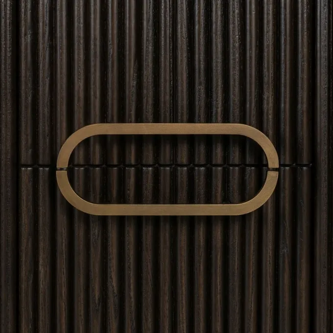 Richmond Interiors Kast Luxor 1-deur (Brown)
