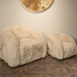Richmond Interiors Kids draaifauteuil Lenny Yakety Yak Sand