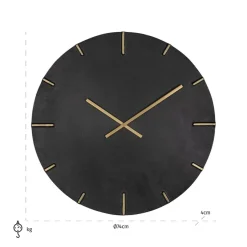 Richmond Interiors Klok Bilal Zwart/Goud