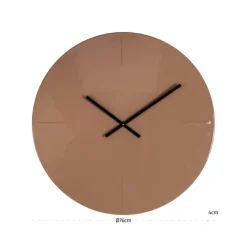 Richmond Interiors Klok Elles mocca mousse Ø76 cm