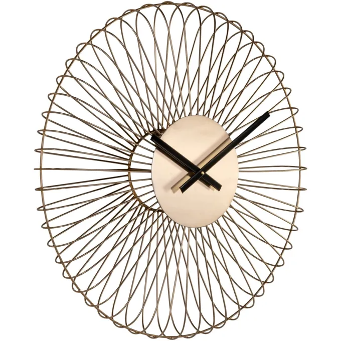 Richmond Interiors Klok Wirle goud Ø61 cm