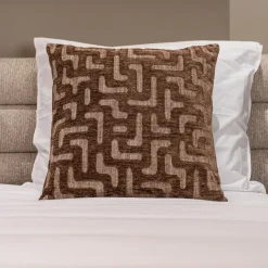 Richmond Interiors Kussen Ivy bruin labyrinth