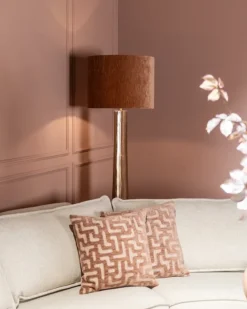 Richmond Interiors Lampenkap Ziba Be straight mocha mousse 40Ø