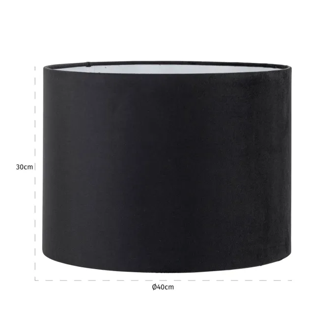 Richmond Interiors Lampenkap Jaylinn black 40Ø