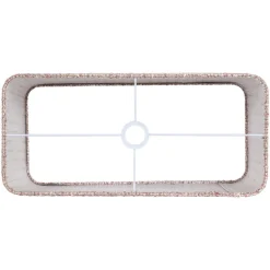 Richmond Interiors Lampenkap Live trendy rose rectangle large