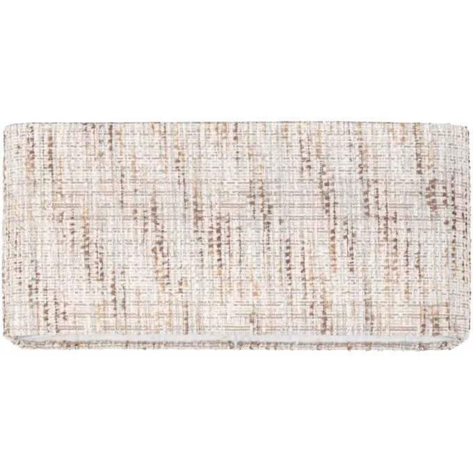 Richmond Interiors Lampenkap Filou cream coco rectangle large