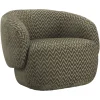 Richmond Interiors Lounge stoel Milano mos chevron