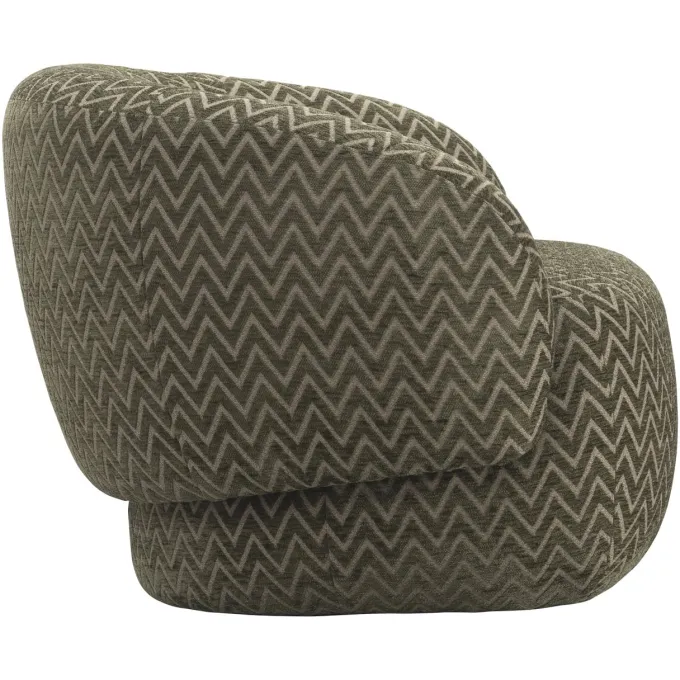 Richmond Interiors Lounge stoel Milano mos chevron