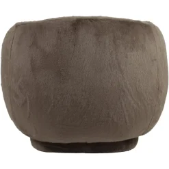 Richmond Interiors Lounge stoel Negreslo bruin fluffy