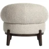Richmond Interiors Lounge stoel Montana naturel chunky fire retardant