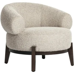 Richmond Interiors Lounge stoel Montana naturel chunky fire retardant