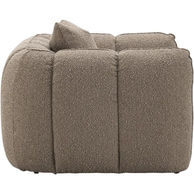 Richmond Interiors Lounge stoel Hogan mocca chunky