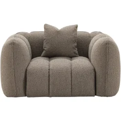 Richmond Interiors Lounge stoel Hogan mocca chunky