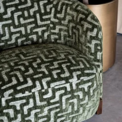 Richmond Interiors Lounge stoel Hannah moss labyrinth fire retardant