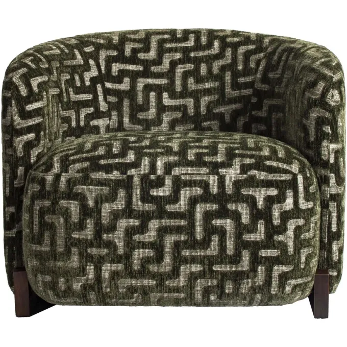 Richmond Interiors Lounge stoel Hannah moss labyrinth fire retardant
