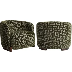 Richmond Interiors Lounge stoel Hannah moss labyrinth fire retardant