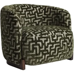 Richmond Interiors Lounge stoel Hannah moss labyrinth fire retardant