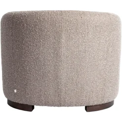 Richmond Interiors Lounge stoel Hannah mocca chunky fire retardant