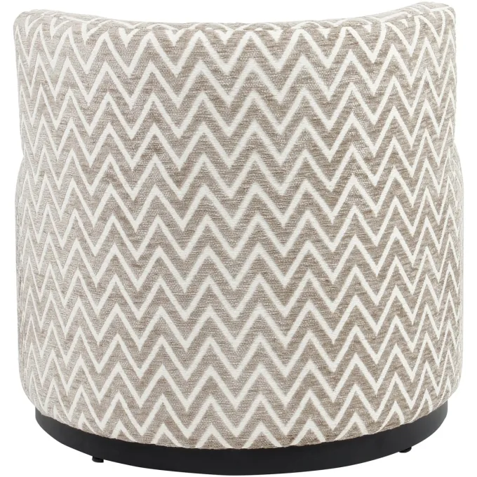 Richmond Interiors Lounge stoel Franny zand chevron