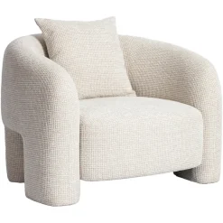Richmond Interiors Lounge stoel Tuscany beige blockweave