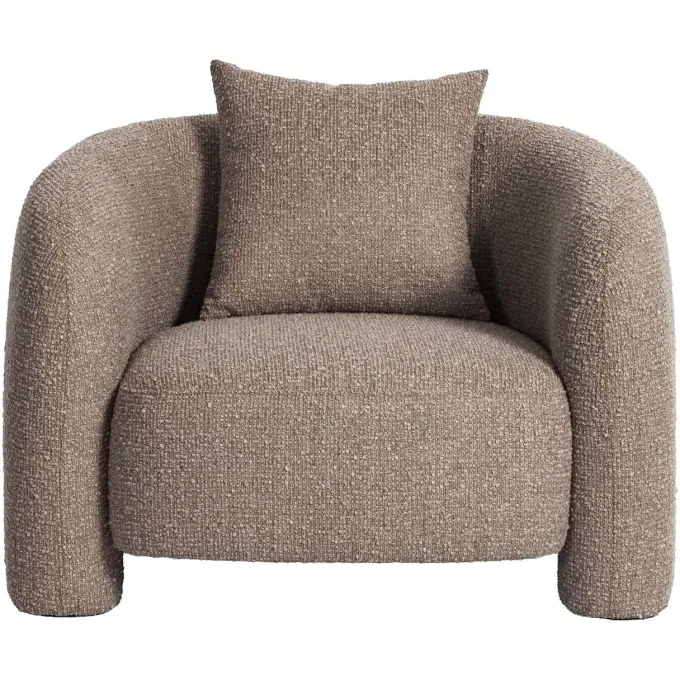 Richmond Interiors Lounge stoel Tuscany mocca chunky