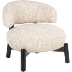 Richmond Interiors Lounge stoel Ornella beige angora