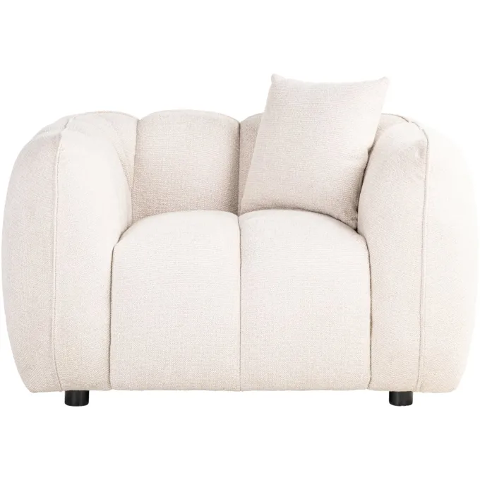 Richmond Interiors Lounge stoel Jezebel cream fancy