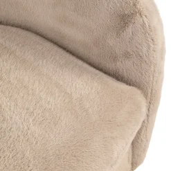 Richmond Interiors Lounge stoel Colmar khaki fluffy draaistoel