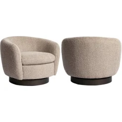 Richmond Interiors Lounge stoel Colmar naturel chunky