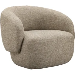 Richmond Interiors Lounge stoel Milano zand tweed