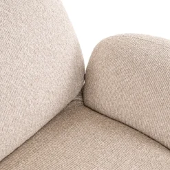 Richmond Interiors Lounge stoel Kagney biscotti swivel