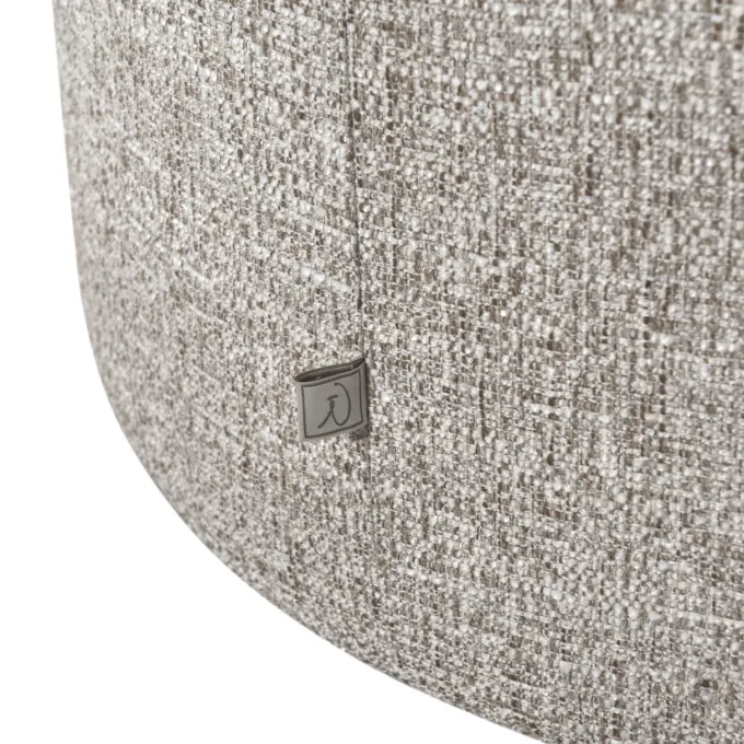 Richmond Interiors Lounge stoel Talley creme tweed draaistoel