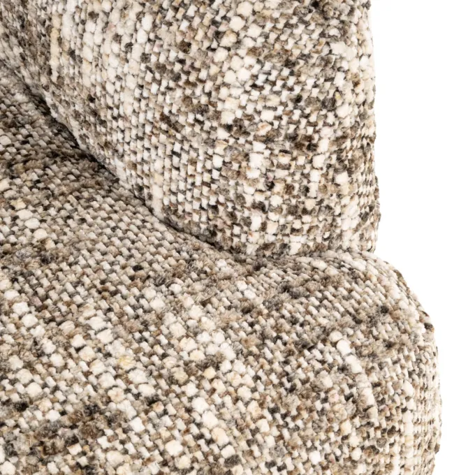 Richmond Interiors Lounge stoel Kagney brown omara swivel
