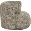 Richmond Interiors Lounge stoel Talley cobblestone draaistoel
