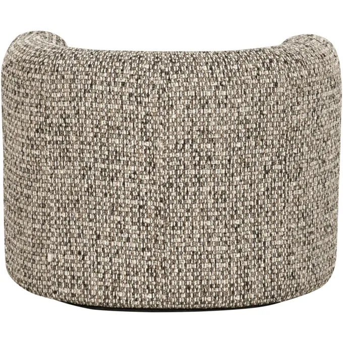 Richmond Interiors Lounge stoel Talley cobblestone draaistoel