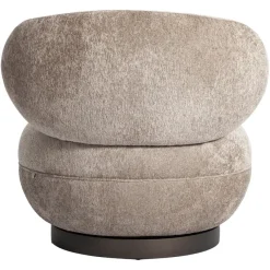 Richmond Interiors Lounge stoel Jace be easy zand draaibaar fire retardant