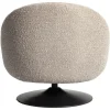 Richmond Interiors Lounge stoel Nodo naturel chunky draaibaar