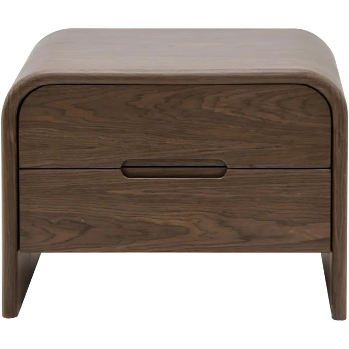 Richmond Interiors Nachtkastje Bedford bruin 2 lades