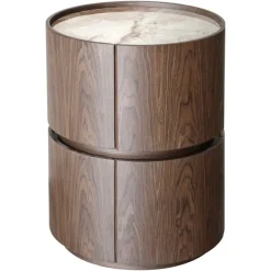 Richmond Interiors Nachtkastje Ellery bruin 2 lades