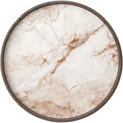 Richmond Interiors Nachtkastje Ellery bruin 2 lades