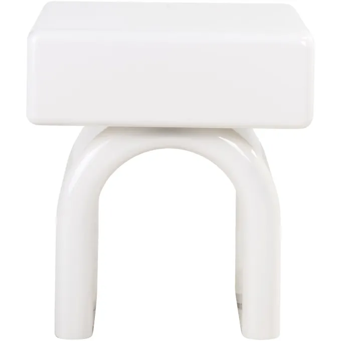 Richmond Interiors Nachtkastje Bennet coconut milk 1 Lade