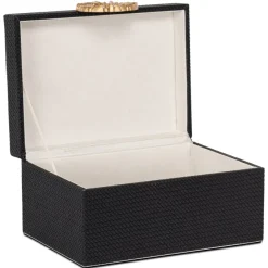 Richmond Interiors Opbergbox Amal klein zwart / goud